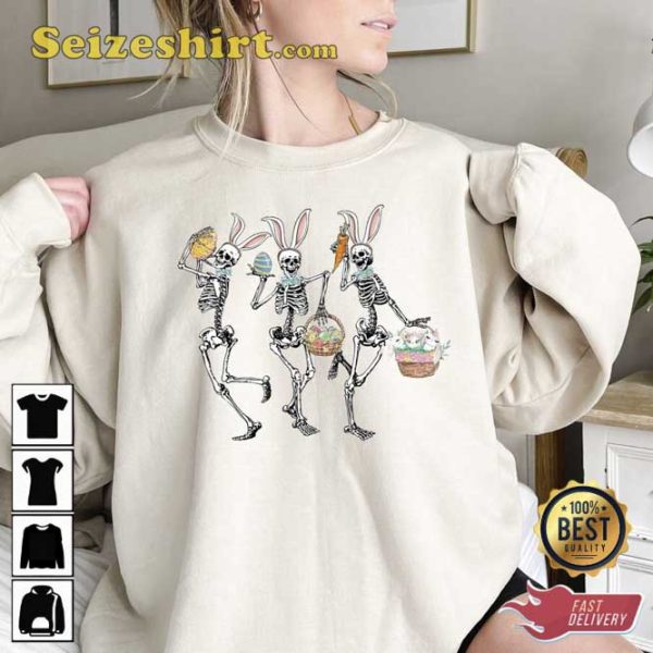 Easter Skeleton Funny Easter Shirt