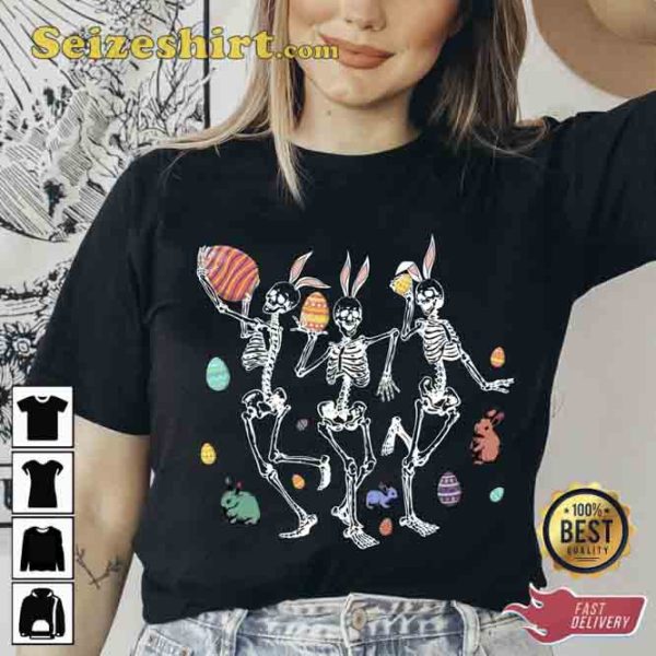 Easter Skeletons Bunny TShirt