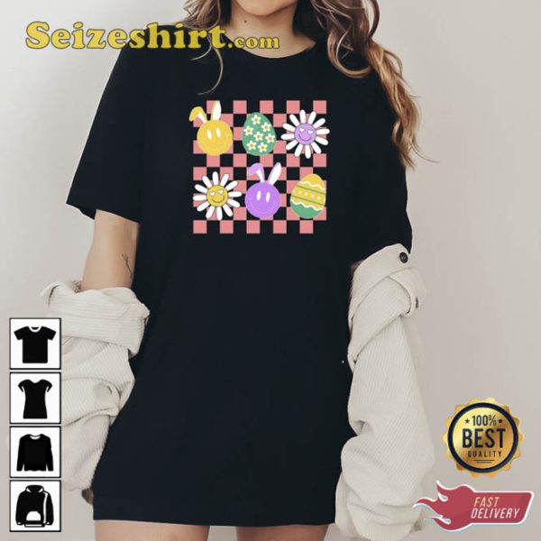 Easter Smiley Faces Funny Peeps T-shirt