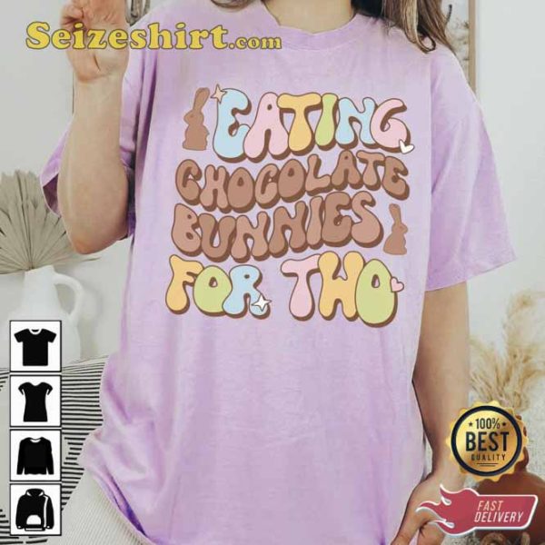 Eating for Two Easter Pregnancy Announcement Shirt