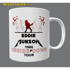 Eddie Munson 1986 Upside Down Tour Mug