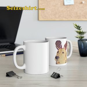 Egg-Cited Golden Retriever Easter Ceramic Mug