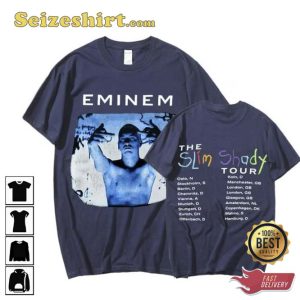 Eminem Rapper The Slim Shady Tour Shirt