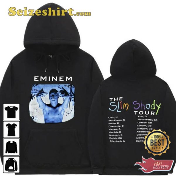 Eminem Rapper The Slim Shady Tour Shirt