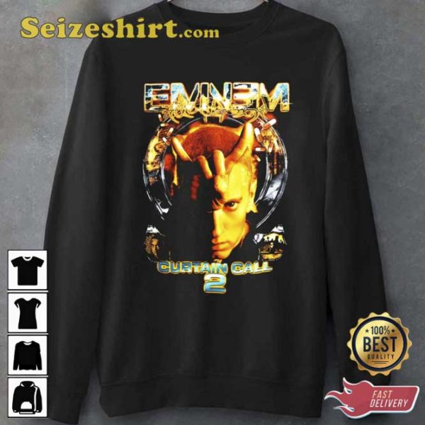 Eminem The Slim Shady Curtain Call 2 Tee Shirt