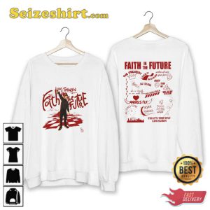 Faith In The Future Album Track List Shirt Louis Tomlinson Tee