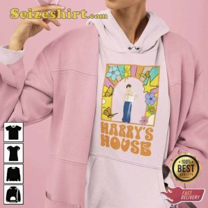 Floral Welcome To Harrys House Hoodie