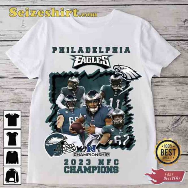 Football Super Bowl Philadelphia Eagles Champions T-shirt
