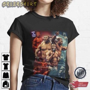 Francis Ngannou Vintage 90's Bootleg Graphic T-Shirt Boxing