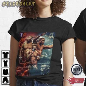 Francis Ngannou Vintage 90’s Bootleg Graphic T-Shirt Boxing