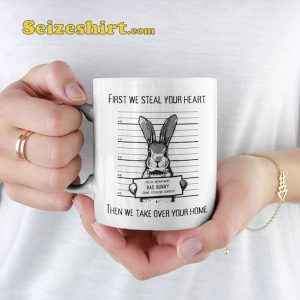 Funny Bunny Mug Rabbit Coffee Cup Gift