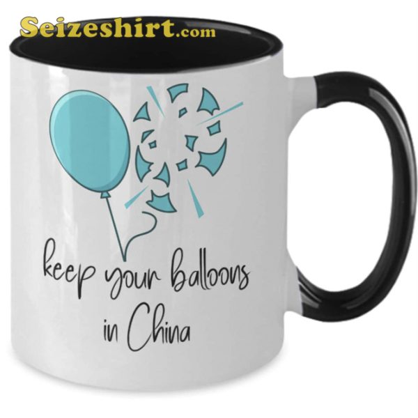 Funny Chinese Weather Balloon Mug