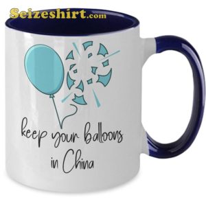 Funny Chinese Weather Balloon Mug