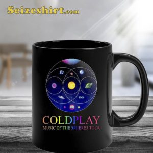 Funny Coldplay Music Of The Spheres Tour 2023 Mug