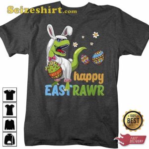 Funny Easter Happy Eastrawr Shirts