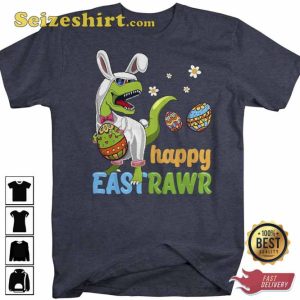 Funny Easter Happy Eastrawr Shirts