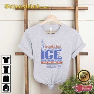 Funny Kristoff Sven Olaf Ice Delivery Disney Frozen Tshirt