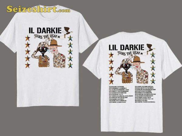 Funny Music Lil Darkie Tour 2023 Music Tour Shirt Gifts