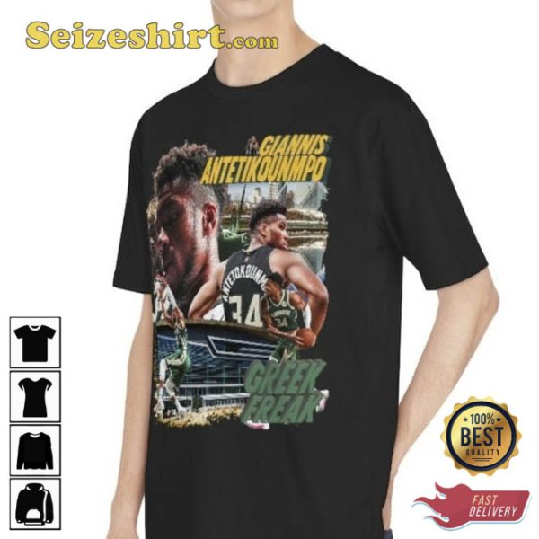 Giannis Antetokounmpo Sport Design Unisex Tee Shirt