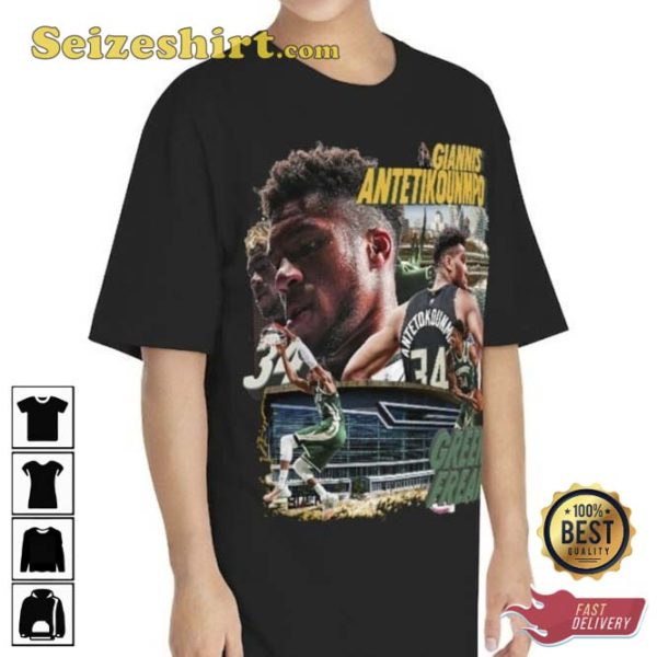 Giannis Antetokounmpo Sport Design Unisex Tee Shirt