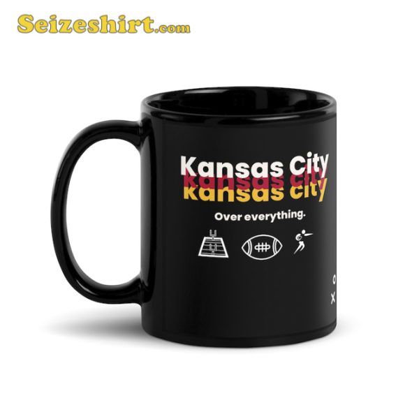 Glossy Kansas City Football Coffee Mug