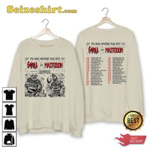 Gojira Band 2023 Shirt The Mega Monsters Tour 2023 Tee