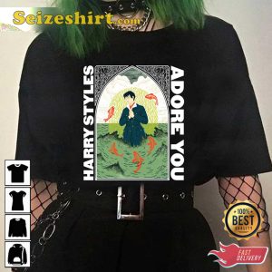 Grammy 2023 Up In Arms Harry Styles Adore You Fanart Unisex T-shirt Design