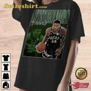 Greek Freak Giannis Antetokounmpo Basketball Tee Shirt