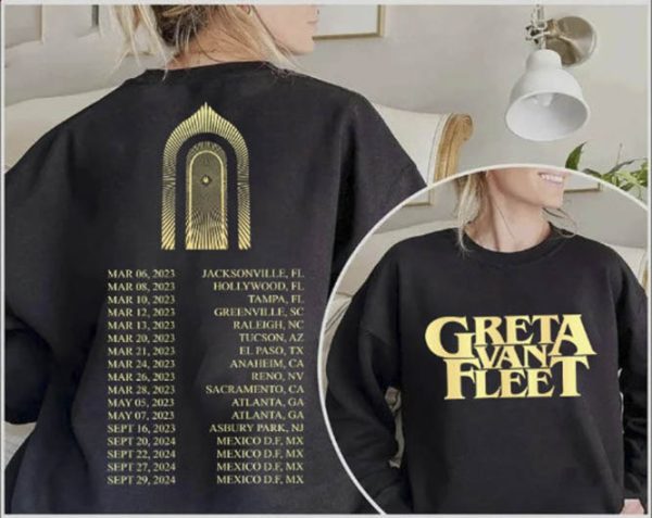 Greta Van Fleet Band 2023 Tour Tee