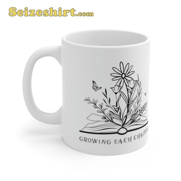 Growing Each Chapter Wildflower Coffee Mug