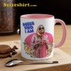 Guess Who I Am White Lotus Tanya McQuoid Ceramic Coffee Mug