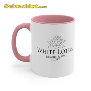Guess Who I Am White Lotus Tanya McQuoid Ceramic Coffee Mug