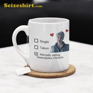 Wednesday Addam Gwendoline Christie Obsessed Coffee Mug
