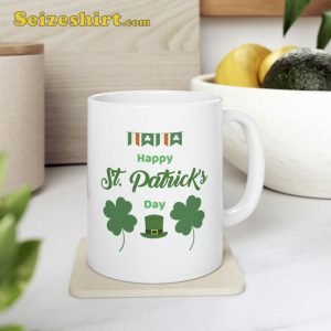 Happt Saint Patricks Day Coffee Mug for Gift