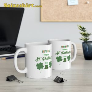 Happt Saint Patricks Day Coffee Mug for Gift