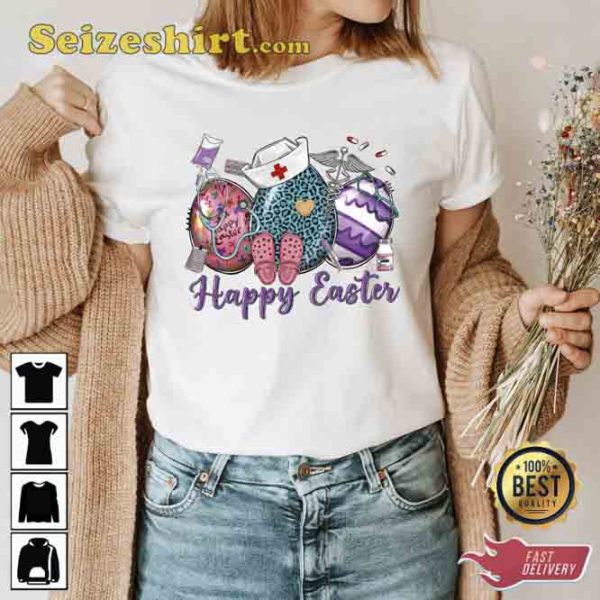 Happy Easter Nurse Crewneck Sweatshirt