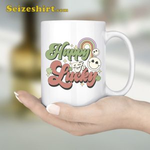 Happy Go Lucky St Patricks Day Mug