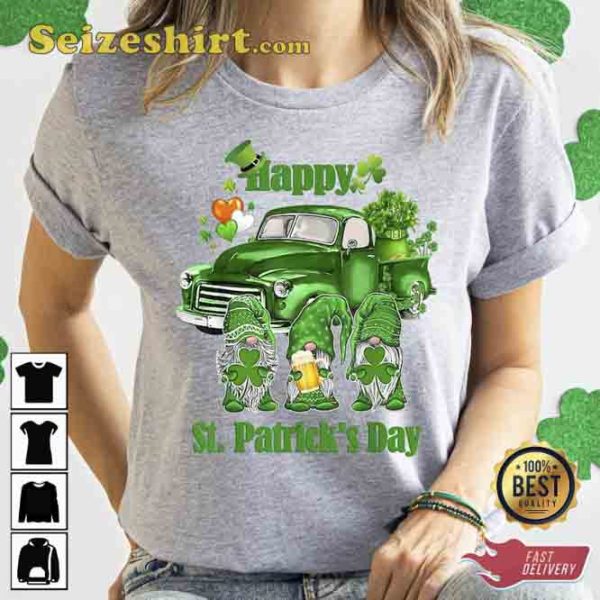 Happy St Patrick Day Gnomes Shirt