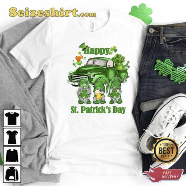 Happy St Patrick Day Gnomes Shirt