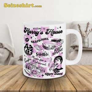 Harrys House Tracklist Retro Coffee Mug