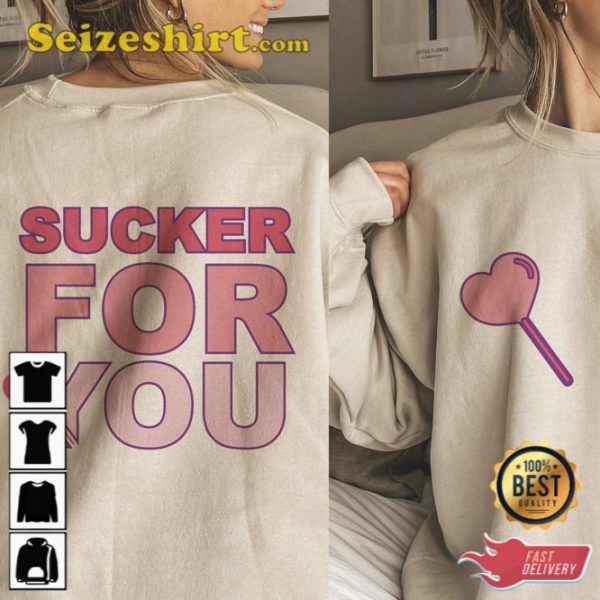 Heart Sucker For You Valentines Day Shirt