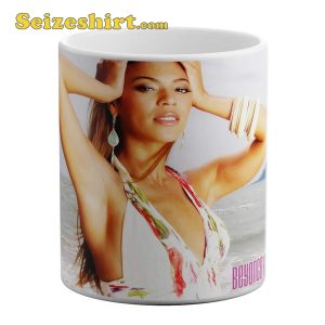 HeartInk Beyonce Fan Gift Art Printed Ceramic Coffee Mug