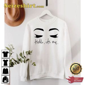 Hello Its Me Eyes Closed Adele Unisex T-Shirt