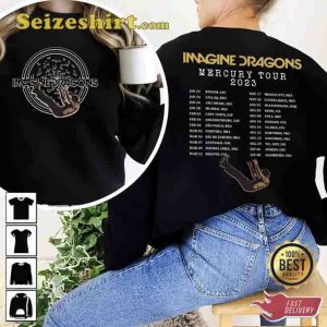 Imagine Dragons World Tour 2023 Music T-Shirt