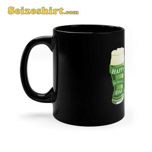 Irish Black Lucky Beer St Patrick's Day Mug