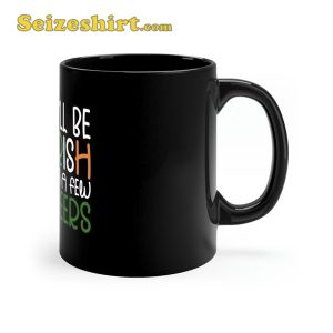 Irish Black Lucky Beer St Patrick's Day Mug