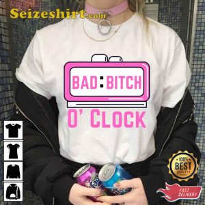 It’s Bad Bitch O’clock Lizzo Pinky Clock Gift for Lizzo Fan Tee