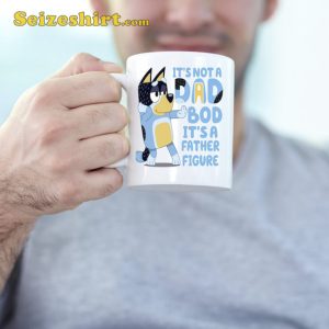 Its Not Bluey Dad Bod Its Father Figure Mug