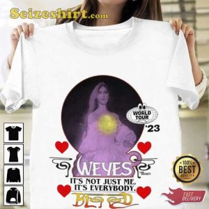 It’s Not Just Me It’s Everybody Weyes Blood World Tour T-shirt