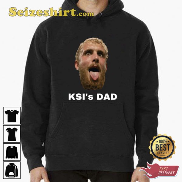 Jake Paul’s Face Ksi’s Dad Unisex T-shirt Boxing